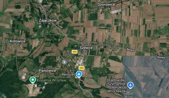 Działka budowlana Szewce