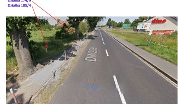 Działka rolna Brody, droga wojewódzka 289