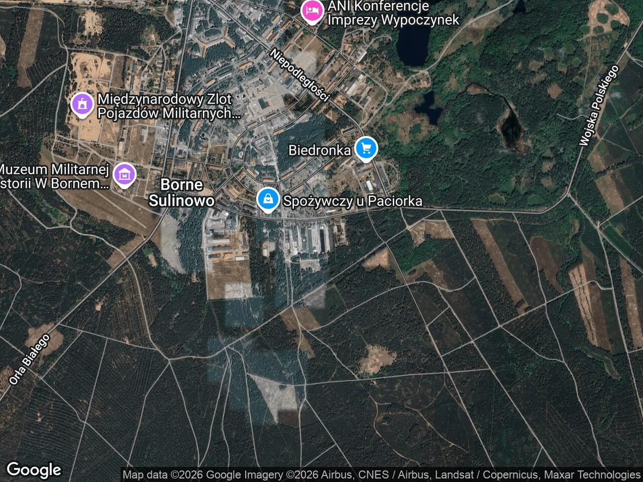 Hala/magazyn Borne Sulinowo, ul. Wojska Polskiego