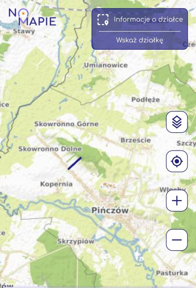Działka rolno-budowlana Kopernia. Zdjęcie 2