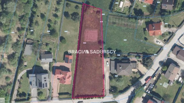 Działka inwestycyjna Kraków Nowa Huta, ul. Odmętowa. Zdjęcie 4