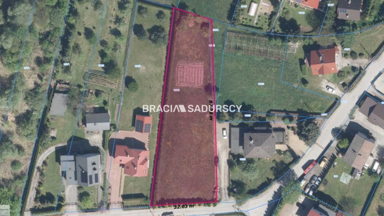 Działka budowlana Kraków Nowa Huta, ul. Odmętowa. Zdjęcie 4