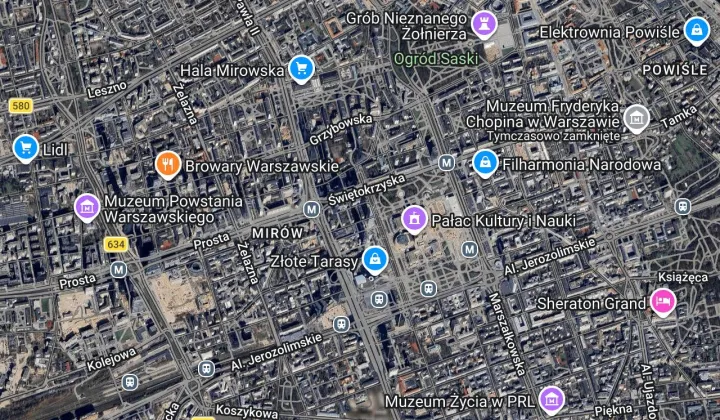 Mieszkanie 2-pokojowe Warszawa Śródmieście, ul. Pańska