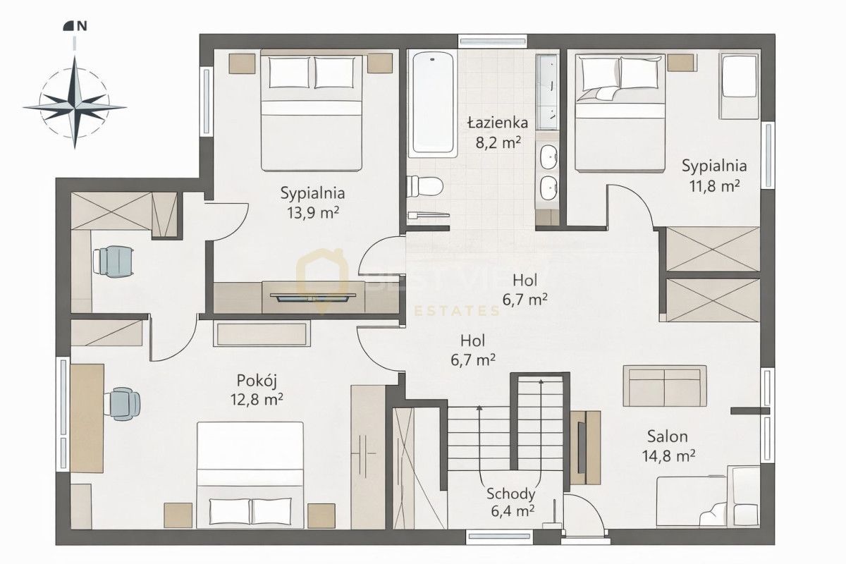 dom wolnostojący, 5 pokoi Kielce. Zdjęcie 6