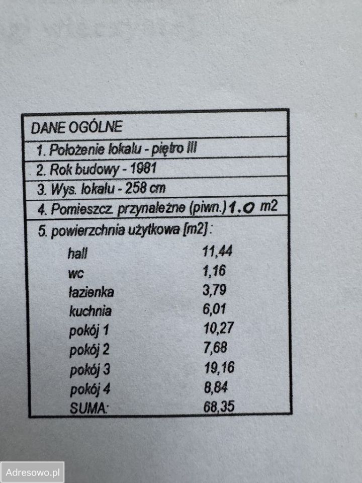 Mieszkanie 4-pokojowe Warszawa Bielany, ul. Gwiaździsta. Zdjęcie 5