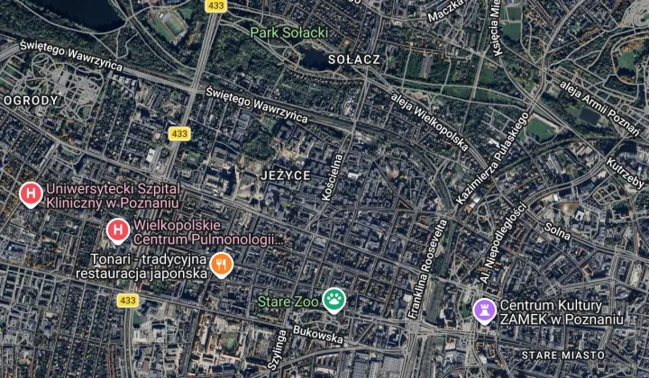 Garaż/miejsce parkingowe Poznań Jeżyce, ul. Kościelna