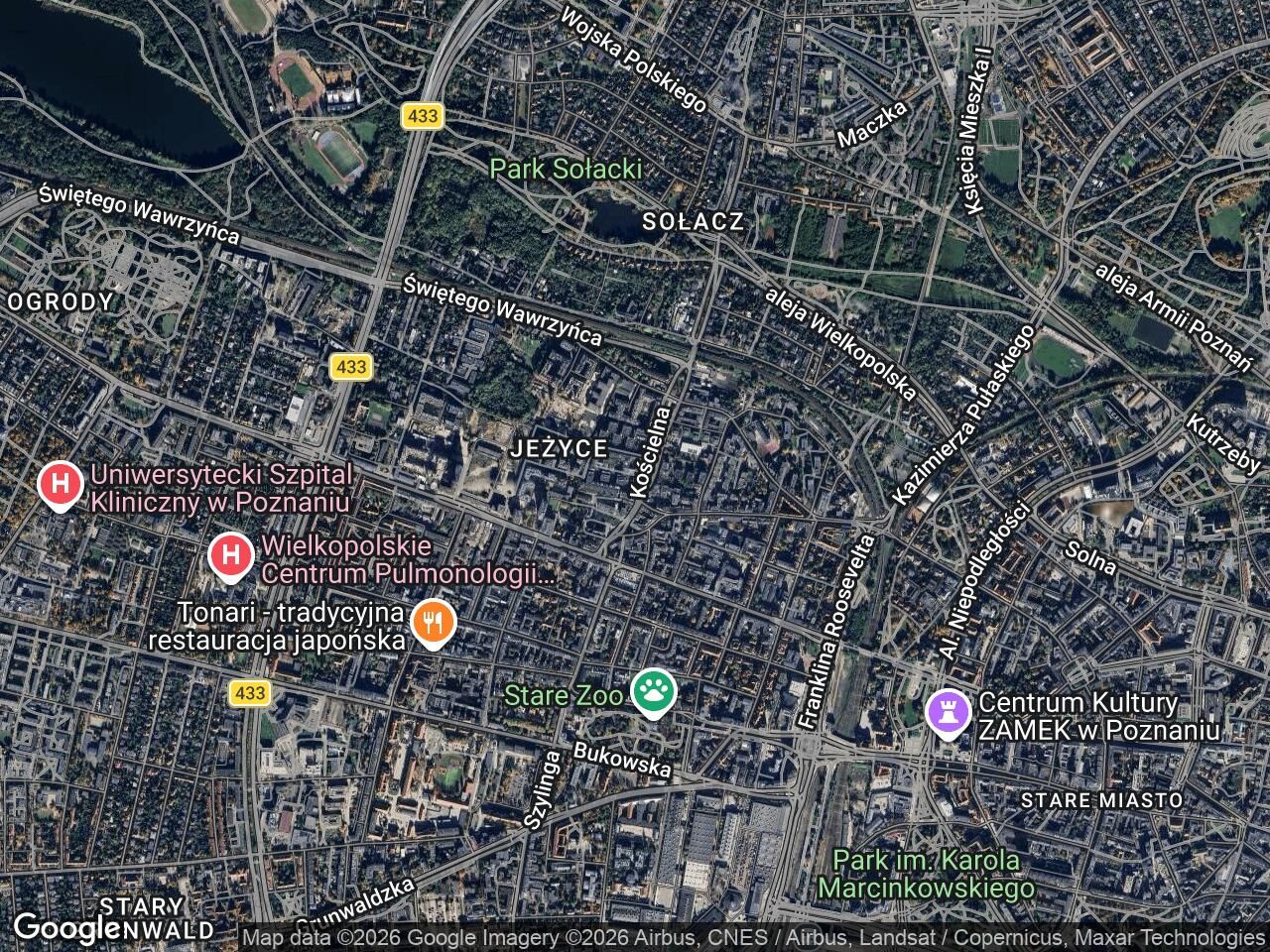 Garaż/miejsce parkingowe Poznań Jeżyce, ul. Kościelna. Zdjęcie 1