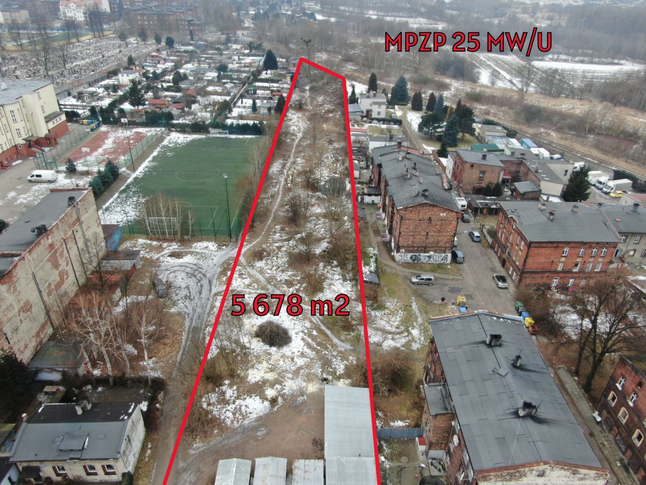 Działka budowlana Świętochłowice Chropaczów, ul. Kościelna. Zdjęcie 1