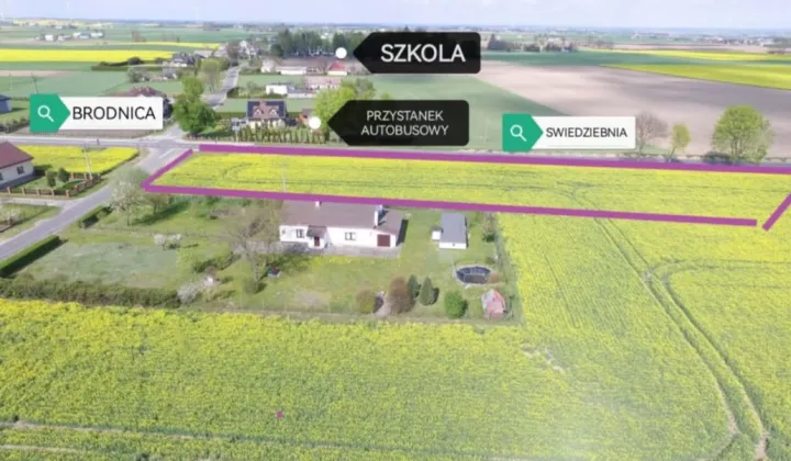 Działka rolno-budowlana Gortatowo