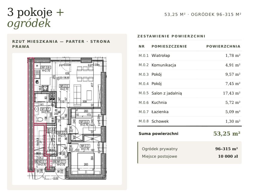 Mieszkanie 3-pokojowe Proszówki Kolonia. Zdjęcie 8
