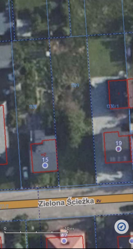 Działka budowlana Glinojeck, ul. Zielona Ścieżka