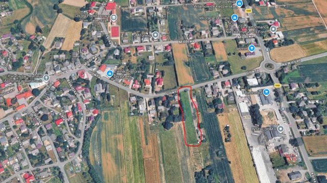 Działka budowlana Bielany, ul. Główna. Zdjęcie 1
