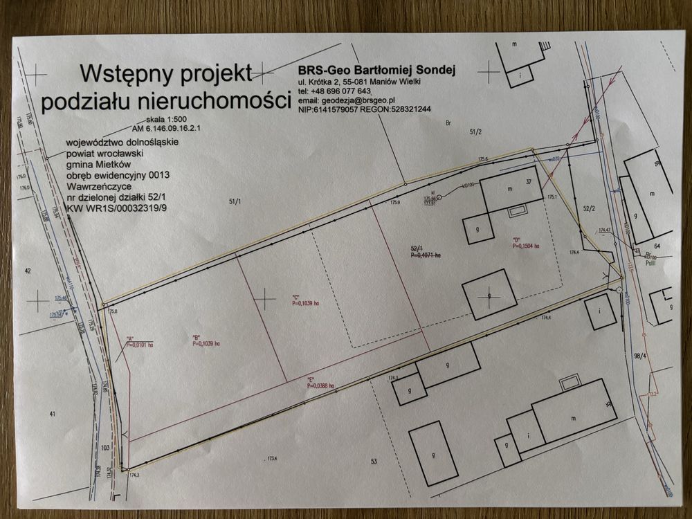 Działka budowlana Wawrzeńczyce, ul. Kątecka. Zdjęcie 2