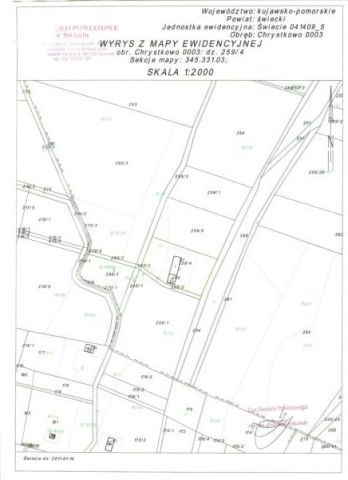 Działka siedliskowa Chrystkowo. Zdjęcie 6
