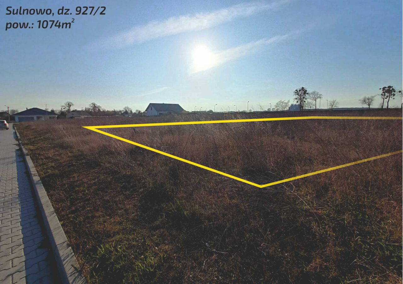 Działka budowlana Sulnowo, ul. Bratkowa. Zdjęcie 6