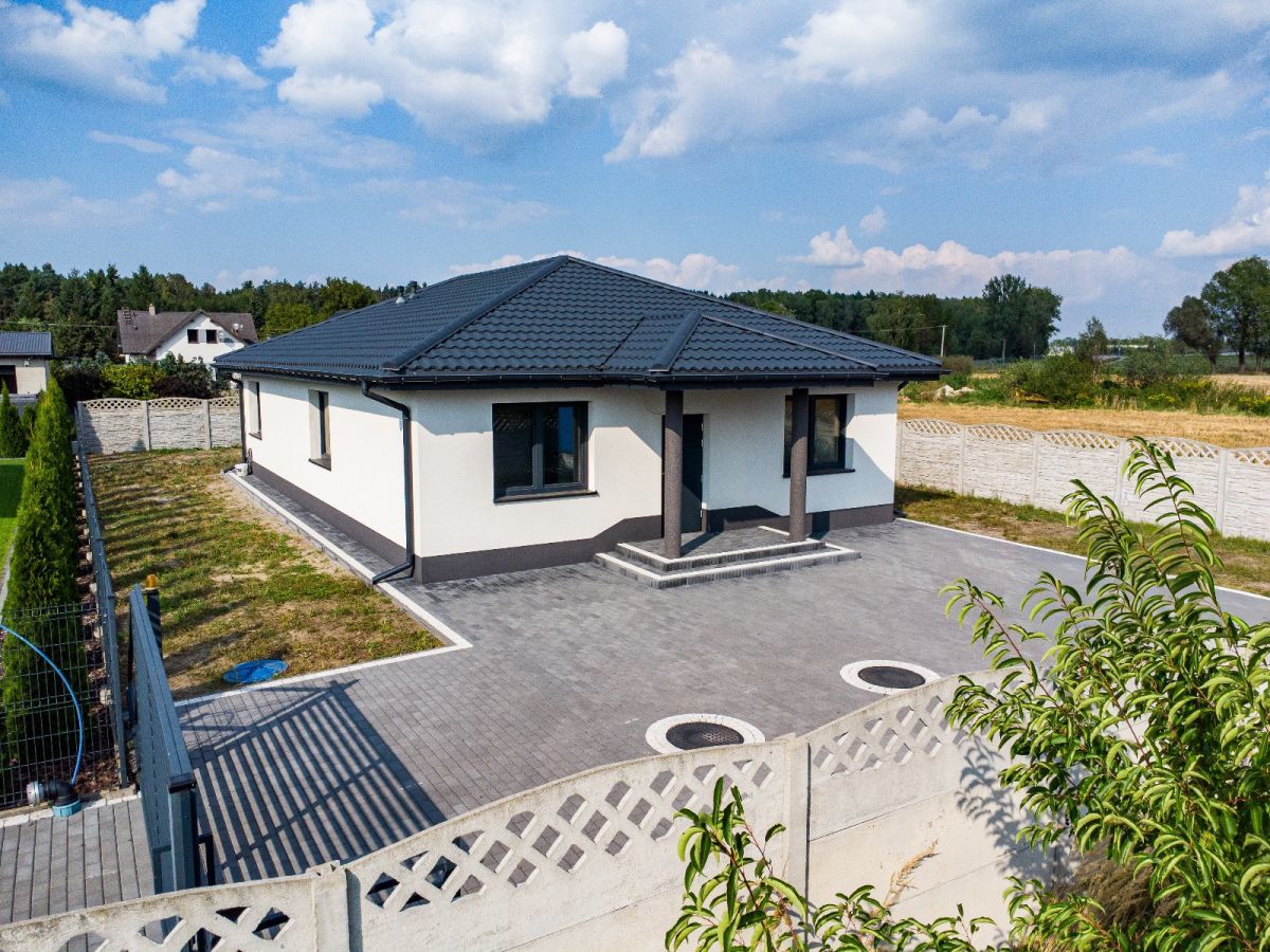 dom wolnostojący, 4 pokoje Aleksandrów Łódzki, ul. Placydowska. Zdjęcie 3