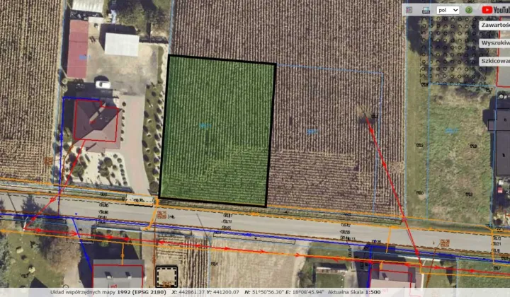 Działka budowlana Żelazków