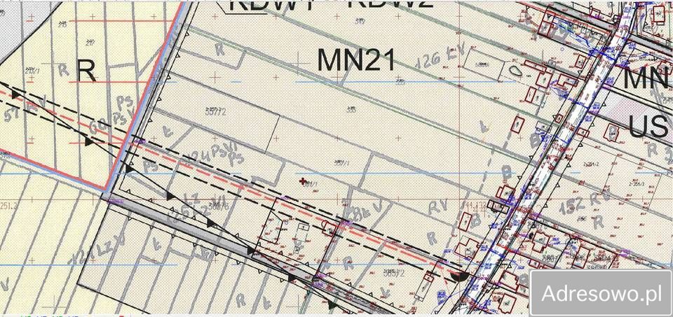 Działka budowlana Brzezinki. Zdjęcie 3