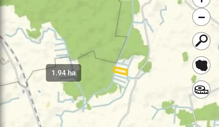 Działka rolna Niedźwiedzkie