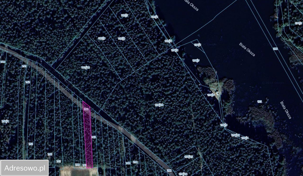 Działka leśna Ostrowy nad Okszą, ul. Zadworna. Zdjęcie 8