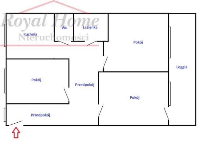 Mieszkanie 3-pokojowe Wrocław Krzyki, ul. Wielka. Zdjęcie 14