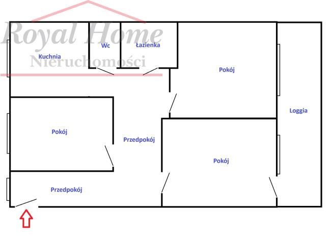 Mieszkanie 3-pokojowe Wrocław Krzyki, ul. Wielka. Zdjęcie 14