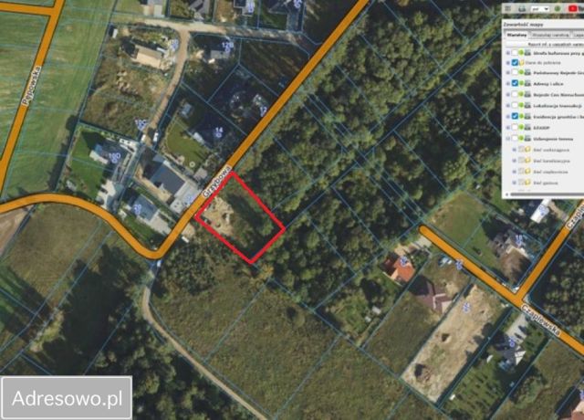 Działka budowlana Gdańsk Kokoszki, ul. Grzybowa. Zdjęcie 1