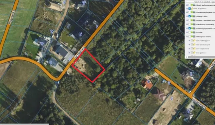 Działka budowlana Gdańsk Kokoszki, ul. Grzybowa