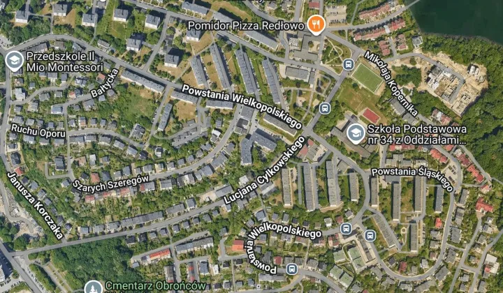 Mieszkanie 2-pokojowe Gdynia Redłowo, ul. Powstania Wielkopolskiego