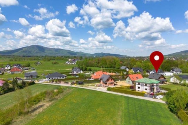 dom wolnostojący, 4 pokoje Łodygowice, ul. Strażacka. Zdjęcie 1