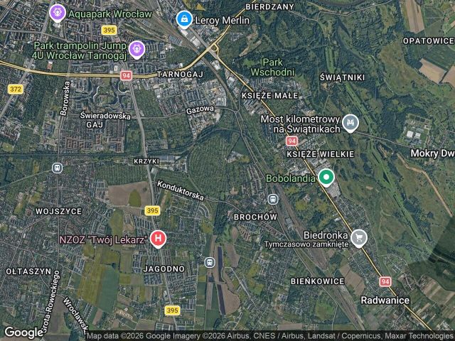 Działka rod Wrocław Brochów, ul. Wiaduktowa. Zdjęcie 1