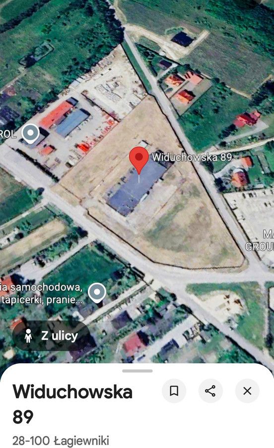 Hala/magazyn Łagiewniki, ul. Widuchowska. Zdjęcie 2