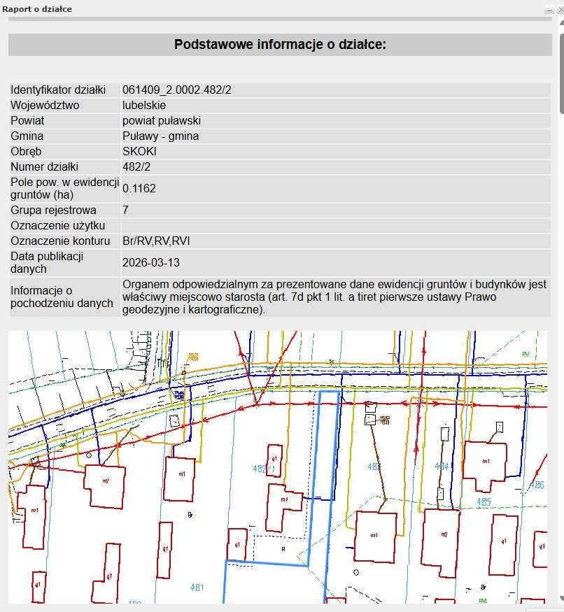Działka budowlana Skoki. Zdjęcie 2