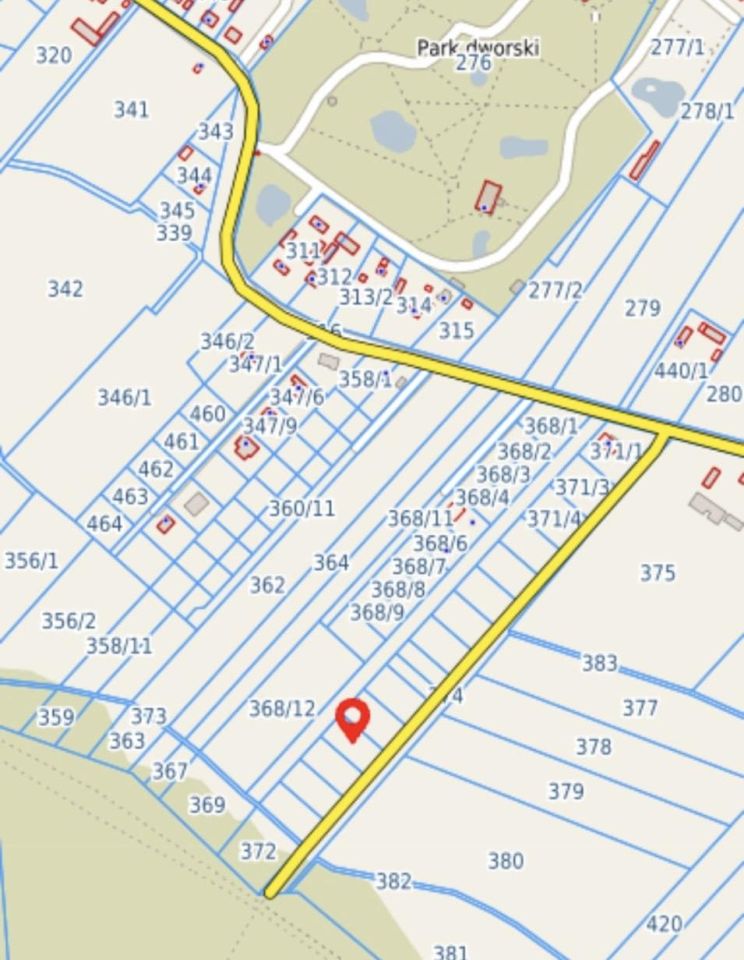 Działka rolno-budowlana Krubki-Górki, Droga pożarowa 64. Zdjęcie 2