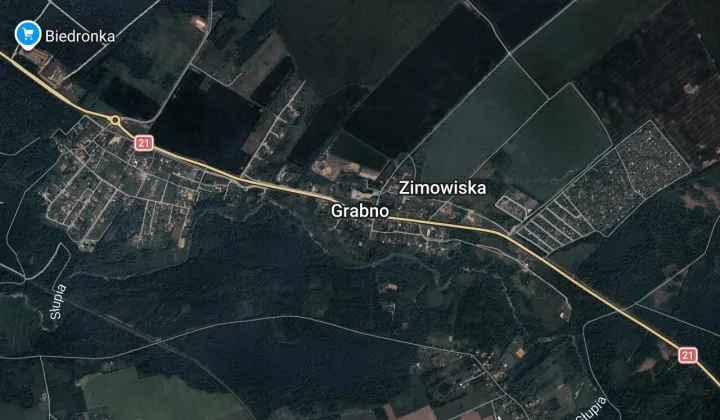 Działka budowlana Grabno