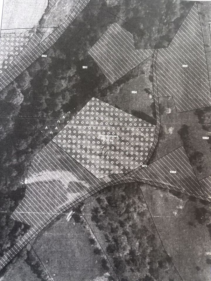 Działka budowlana Zabrzeż. Zdjęcie 2