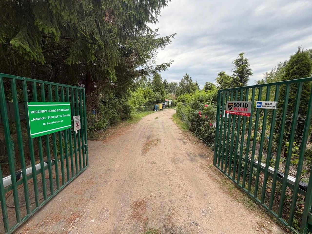 Działka rod Toruń, szosa Okrężna. Zdjęcie 8