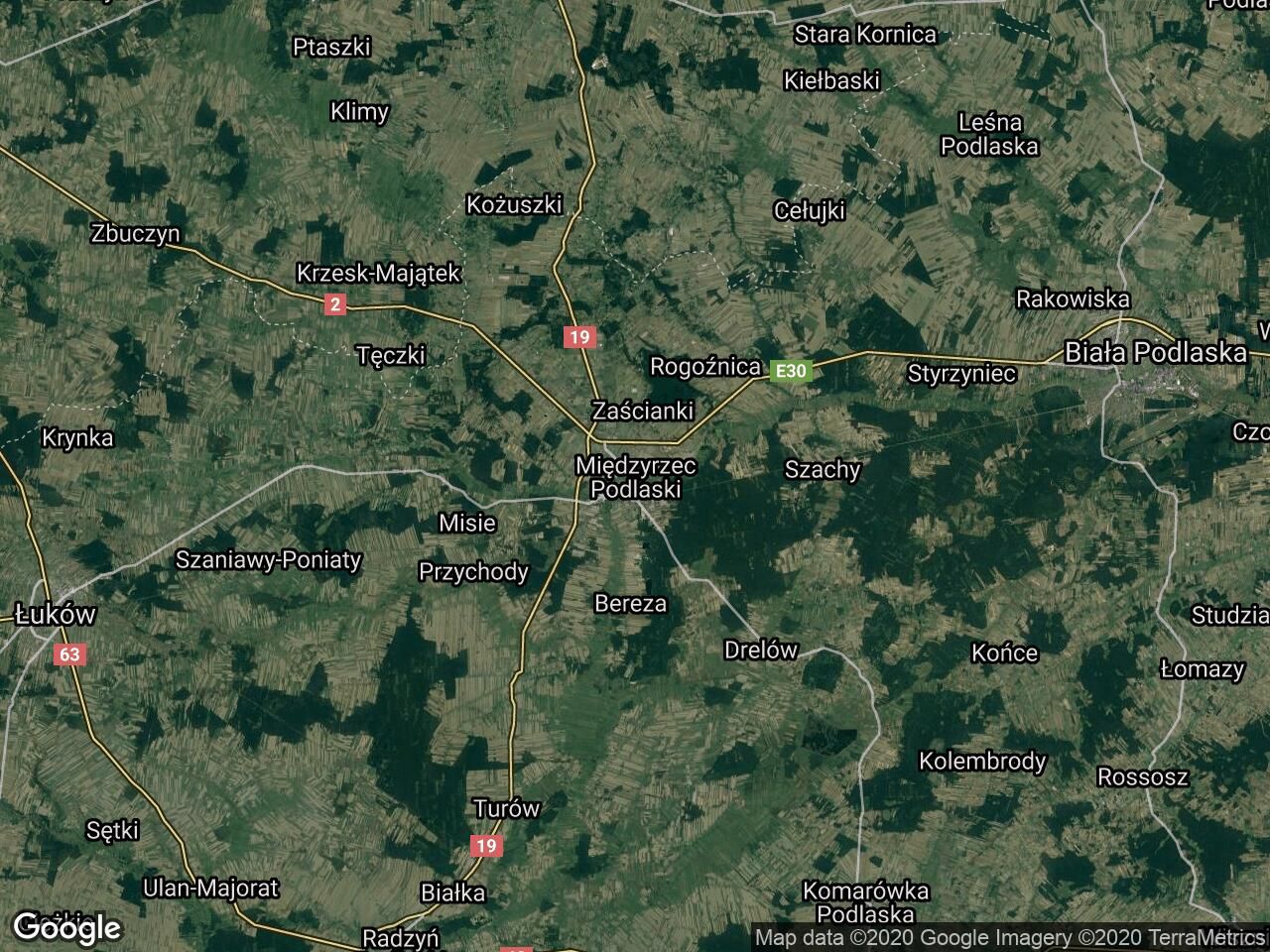 Działka rolna Międzyrzec Podlaski