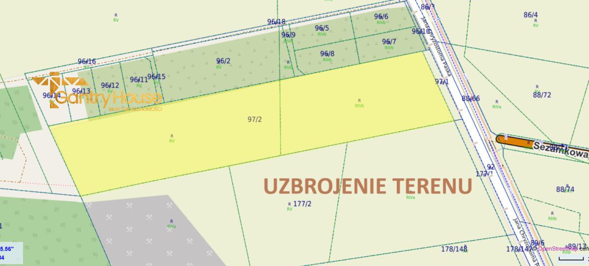 Działka inwestycyjna Dębogórze, ul. Chmielna. Zdjęcie 3