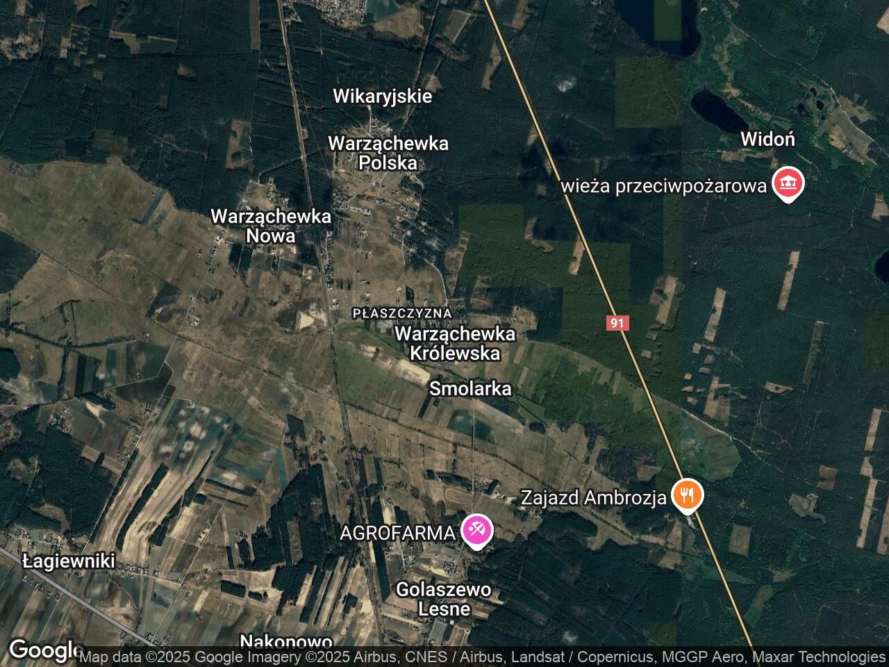 Działka budowlana Warząchewka Królewska