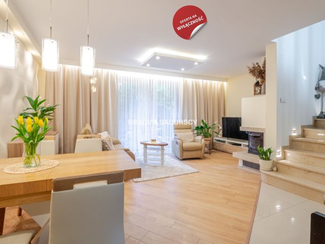 dom szeregowy, 4 pokoje Zielonki Marszowiec, ul. Kwiatów Polnych. Zdjęcie 1