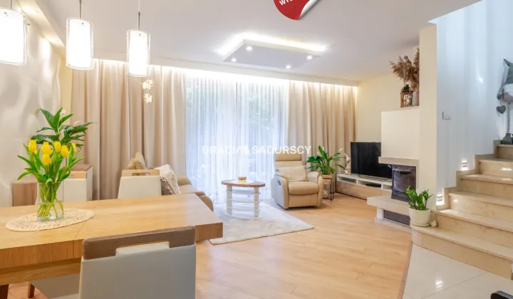 dom szeregowy, 4 pokoje Zielonki Marszowiec, ul. Kwiatów Polnych