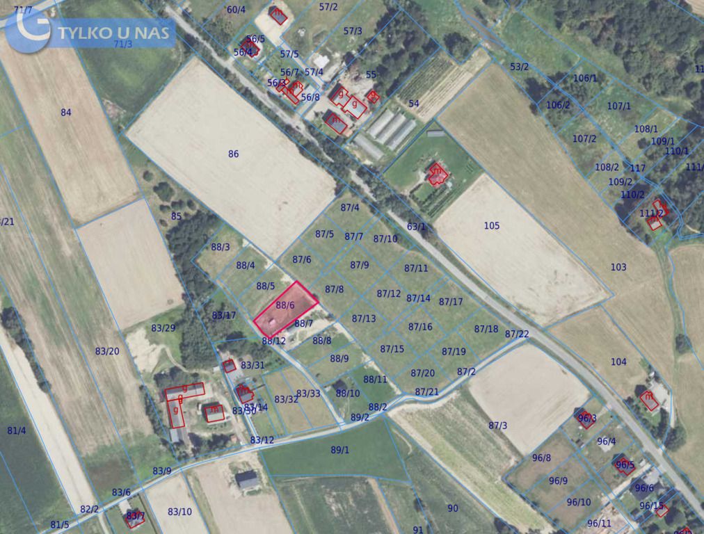 Działka budowlana Grabie. Zdjęcie 6