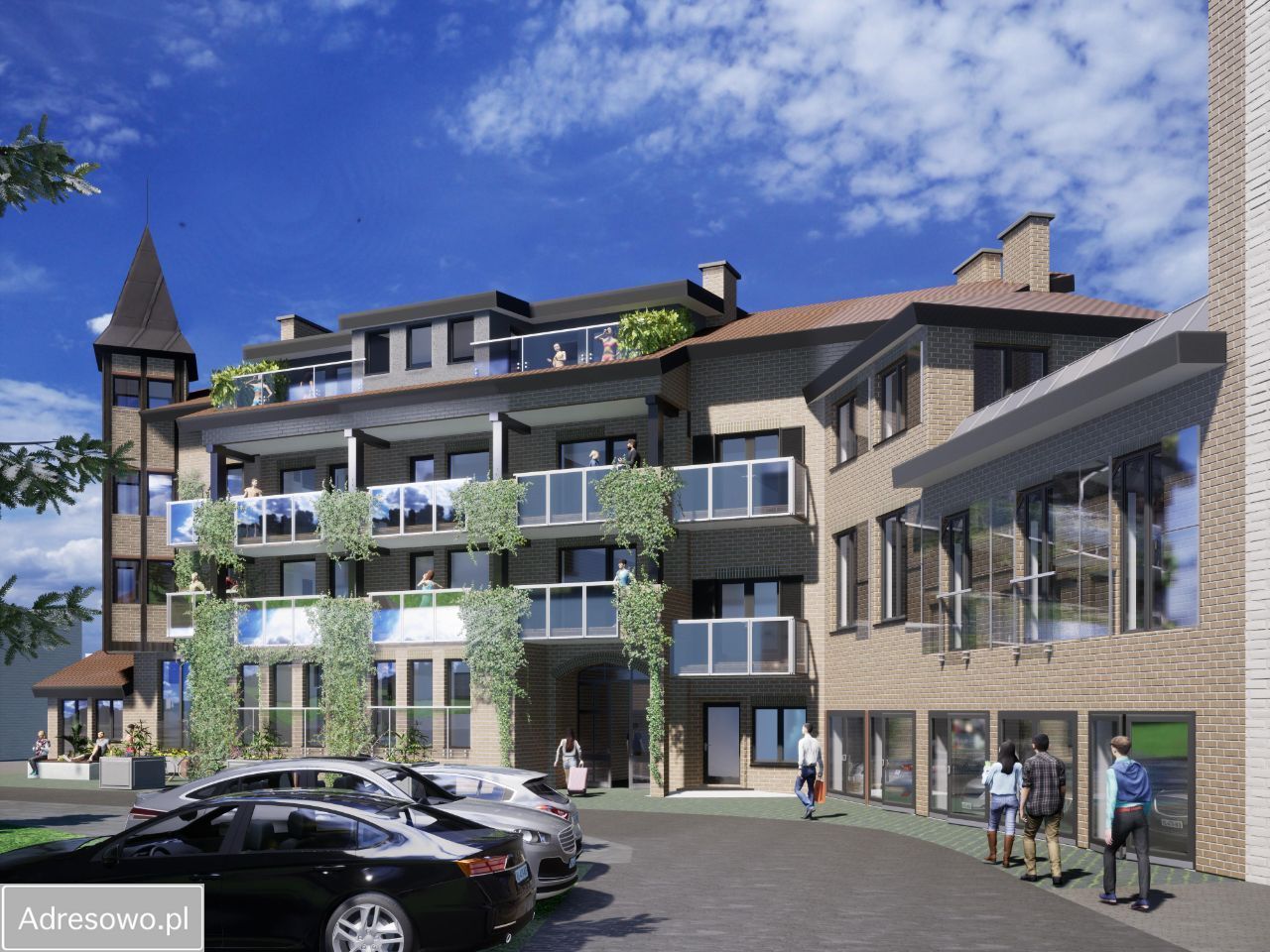 Hotel/pensjonat Łeba, ul. Zygmunta Wróblewskiego. Zdjęcie 3