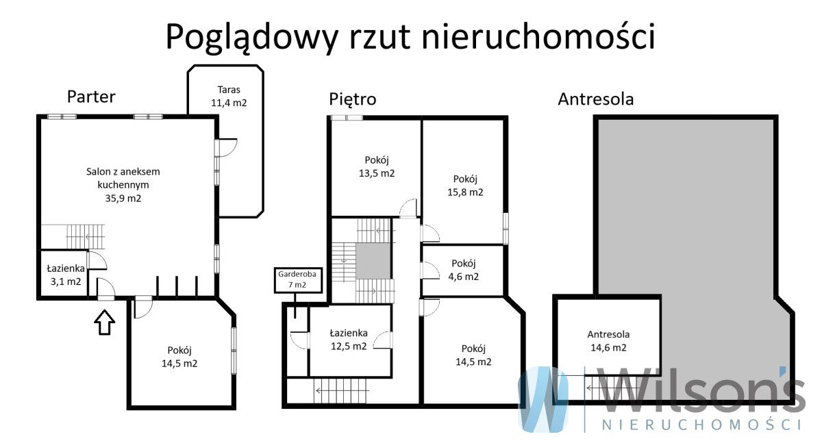 Mieszkanie 5-pokojowe Józefów, ul. Kopernika. Zdjęcie 16