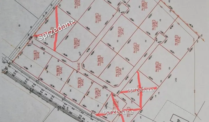 Działka budowlana Gronowo