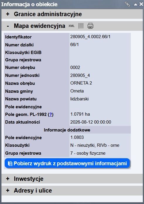 Działka inwestycyjna Orneta, ul. Olsztyńska. Zdjęcie 5