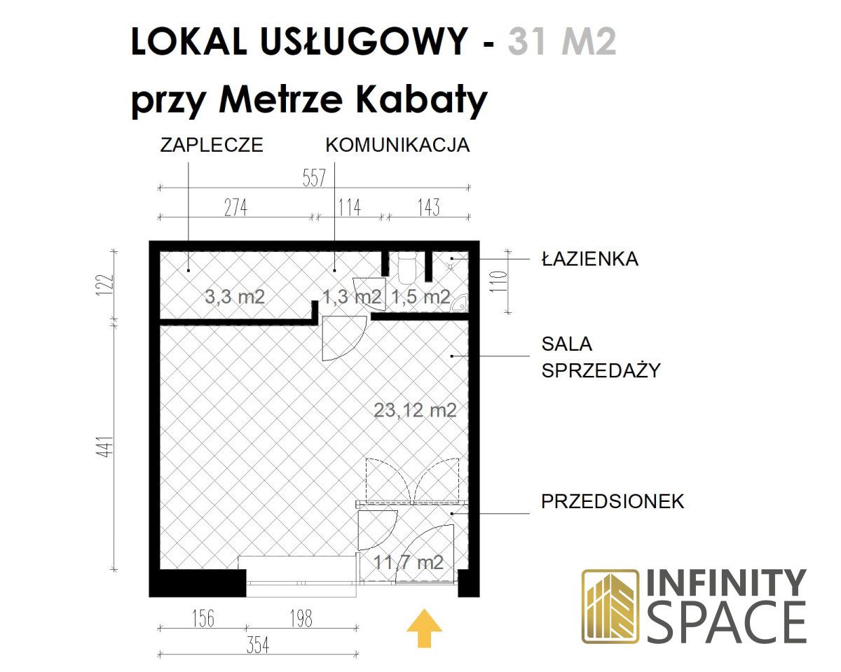 Lokal Warszawa Ursynów, al. Komisji Edukacji Narodowej. Zdjęcie 8