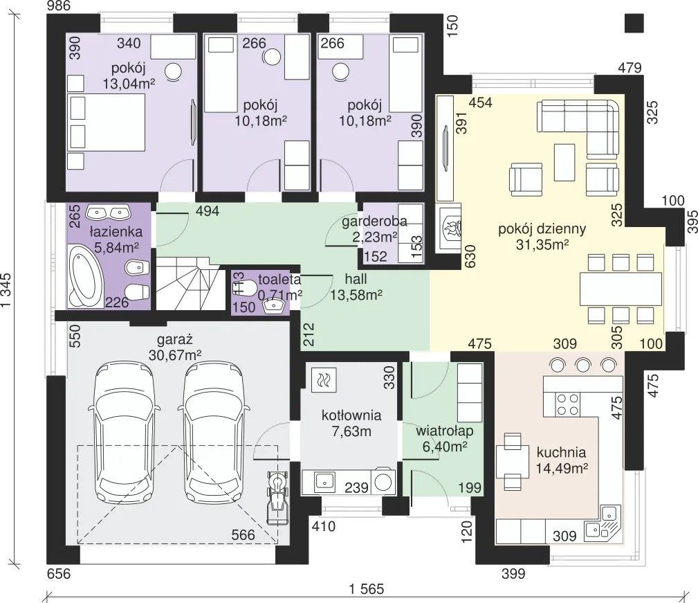 dom wolnostojący, 4 pokoje Pilchów, ul. Spacerowa. Zdjęcie 9