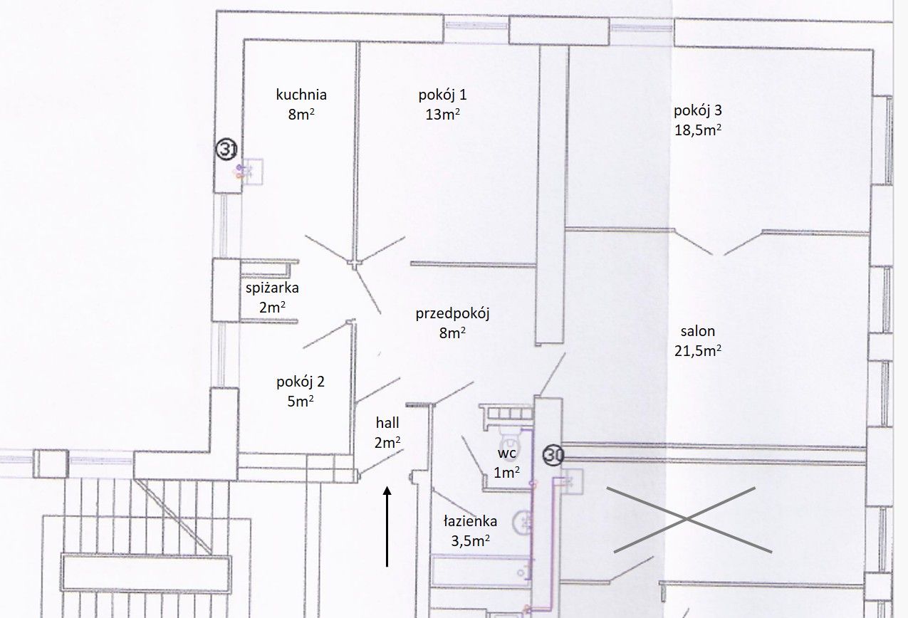 Mieszkanie 4-pokojowe Warszawa Śródmieście, ul. Nowowiejska. Zdjęcie 8